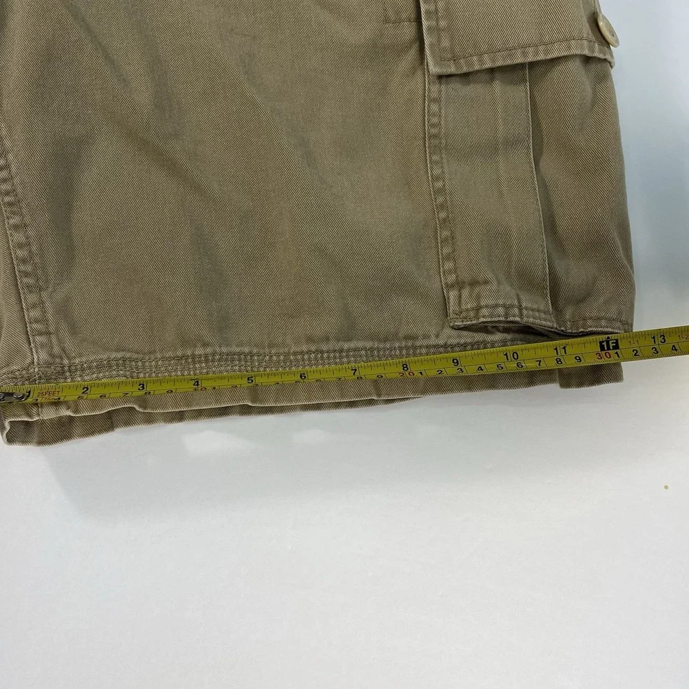 Timberland Men's Cargo Shorts Size 40 Khaki Tan Outdoor Utility Cotton
